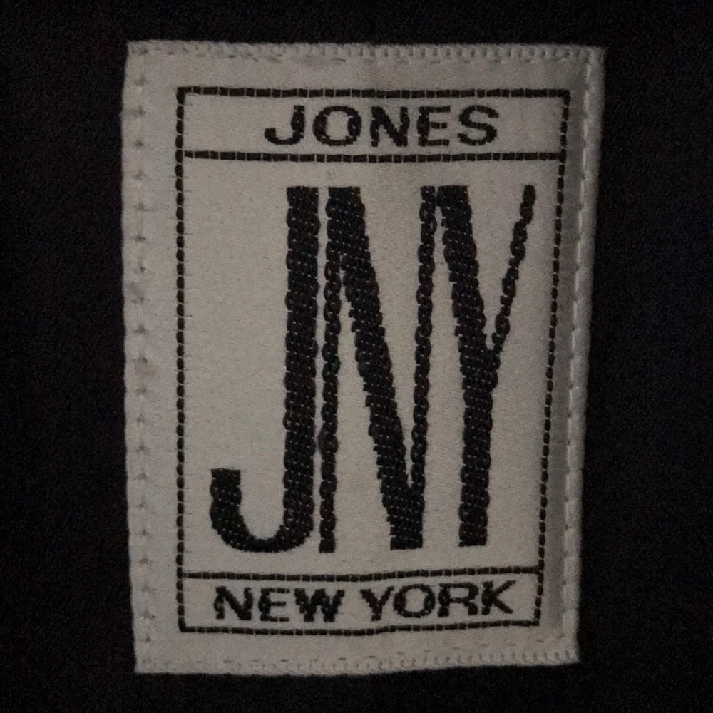 Jones of New York long black wool coat - Picture 6 of 9